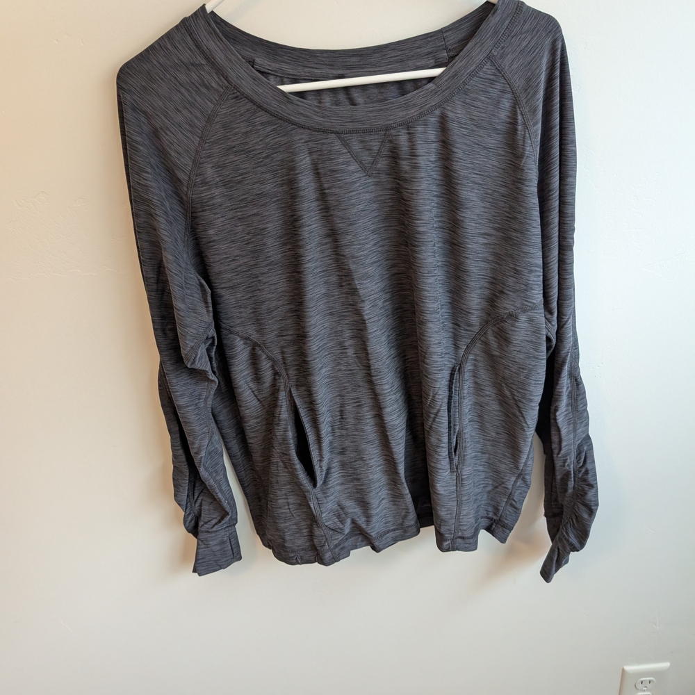 Prana Charcoal Women's Sweatshirt
